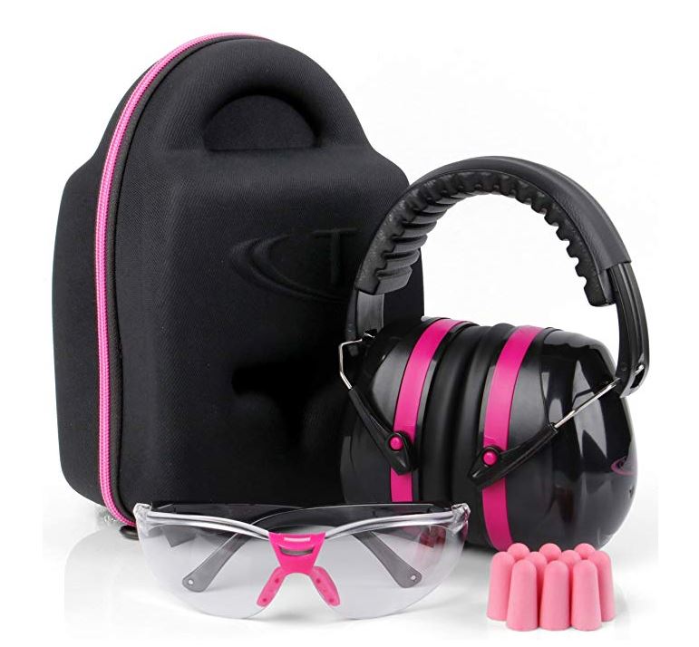 TRADESMART Shooting EarProtection Earmuffs and Glasses Earplugs