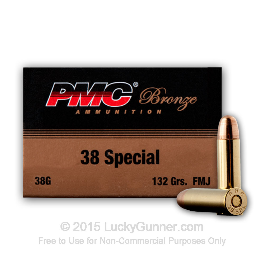38 Special 132 gr FMJ - PMC - 1000 Rounds Gunwinner