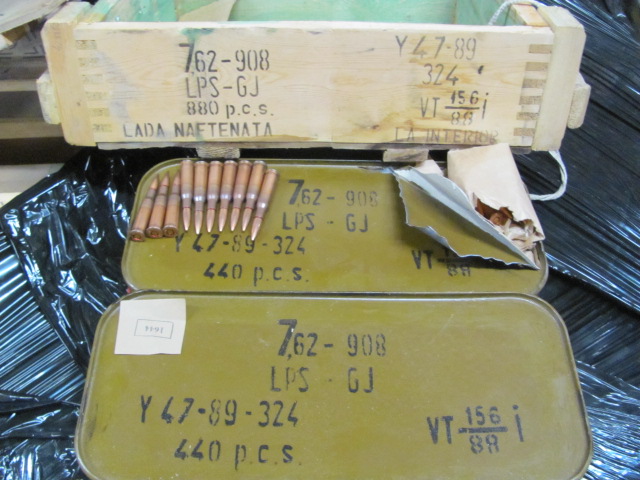 880 Round Crate - 7.62x54R - Romanian / Russian Surplus Ammo - 148 grain FM...